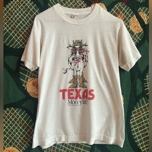 89’ Texas ‘Moo y’all!’ Tee